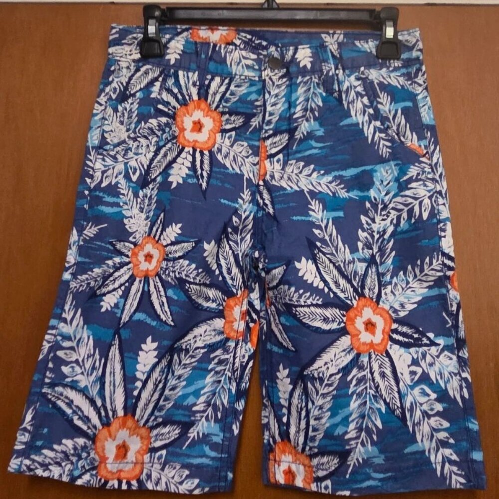 2 Bermuda shorts from Germany for Boys 10 yr EU 140 Haiwaii Beach
